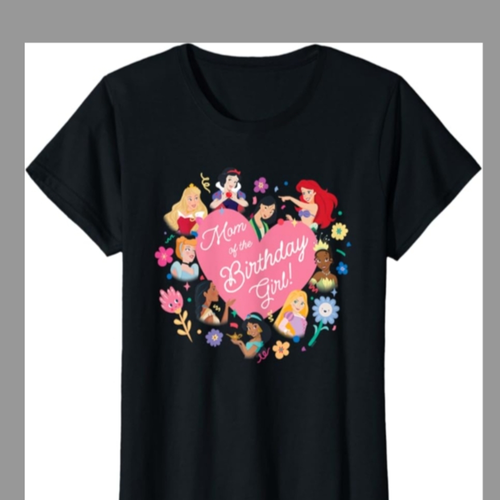 Disney Black Princess Celebration Tee